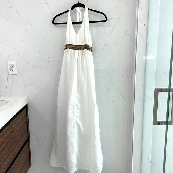 Dresses | Banana Republic Linen Maxi Dress | Poshmark